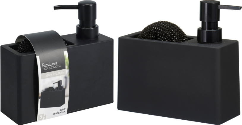 Zeepdispenser 320ml met spons