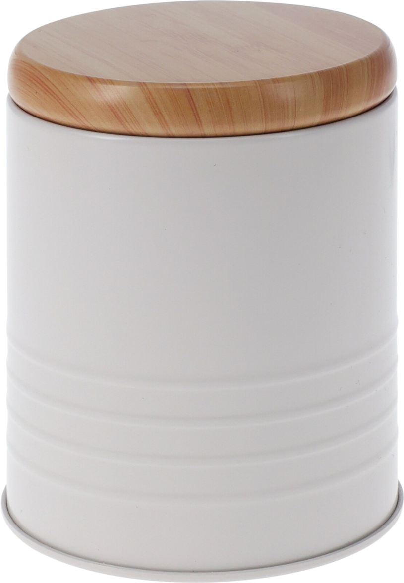 Voorraadblik met houten deksel assorti 85x105mm