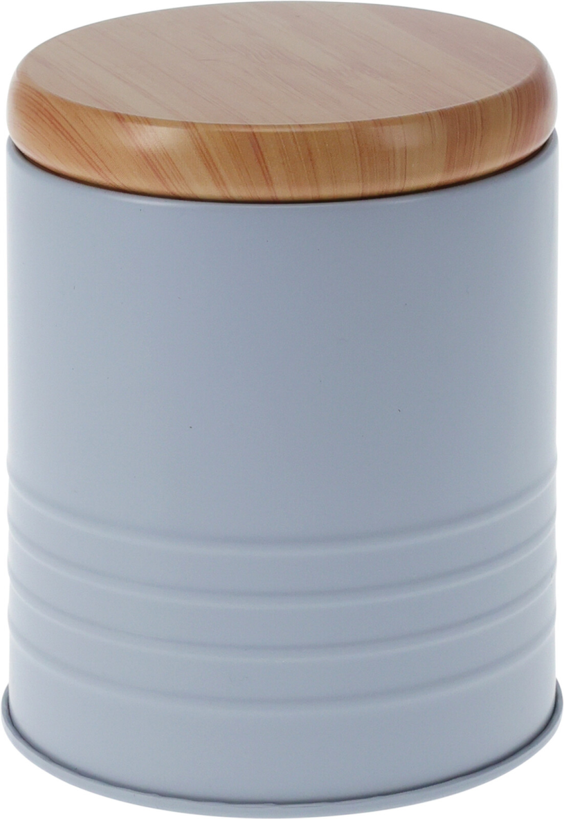 Voorraadblik met houten deksel assorti 85x105mm