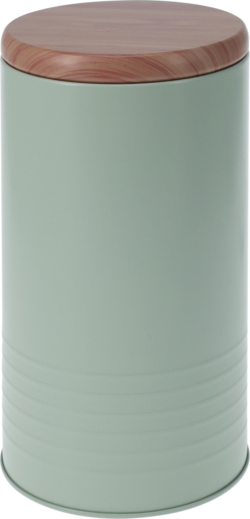 Voorraadblik met houten deksel assorti 105x190mm