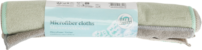 Ultra Clean microvezeldoeken 30x30cm 3 stuks