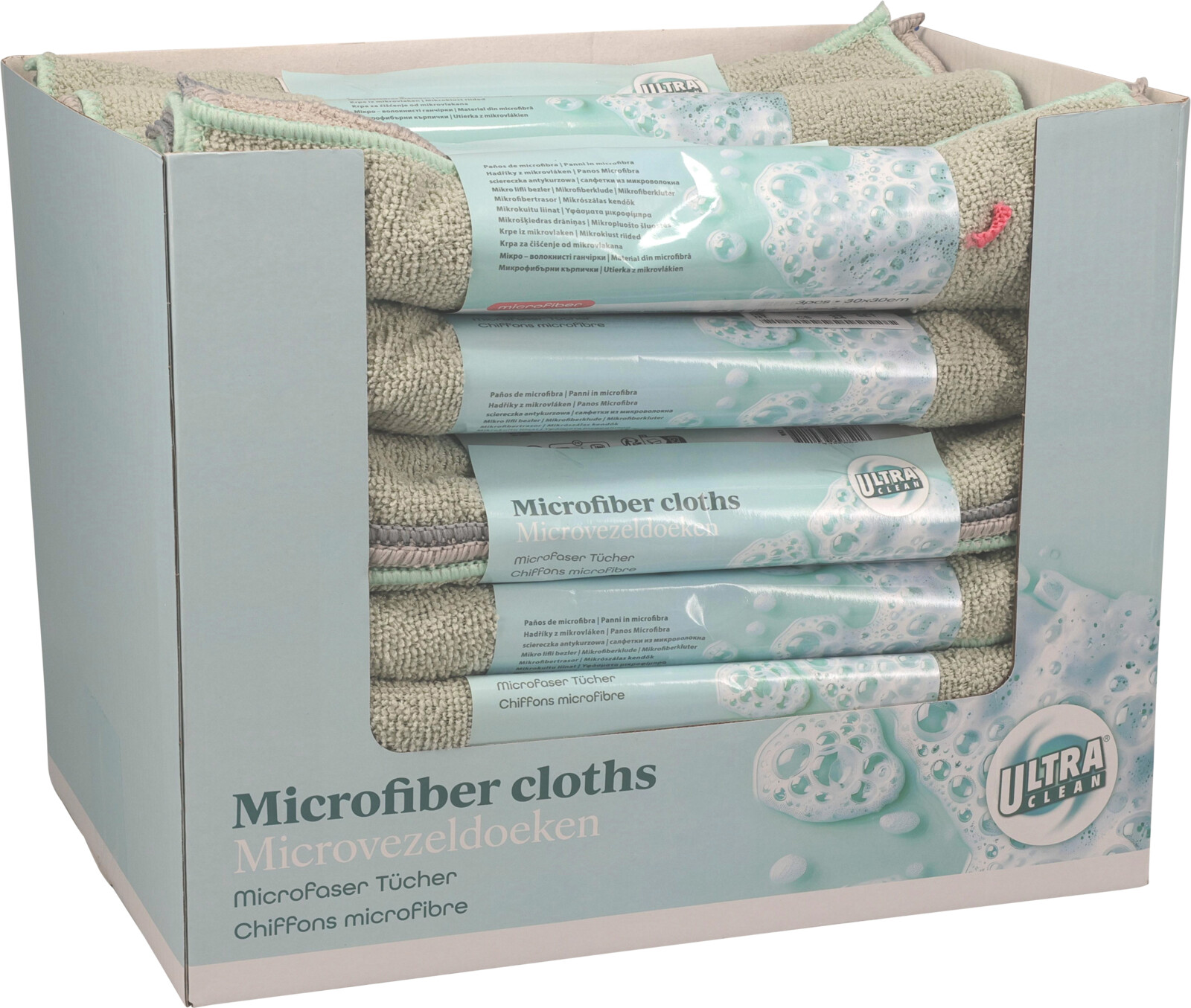 Ultra Clean microvezeldoeken 30x30cm 3 stuks