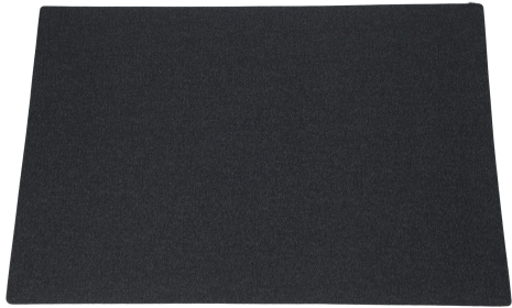 Placemat PU met felt 43x30cm assorti - uni 1