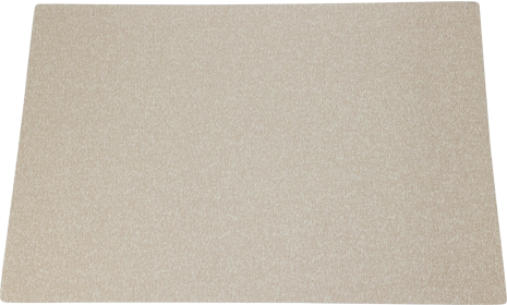 Placemat PU met felt 43x30cm assorti - uni 1