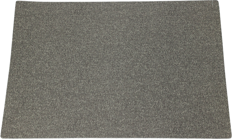 Placemat PU met felt 43x30cm assorti - uni 1