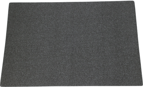 Placemat PU met felt 43x30cm assorti - uni 1