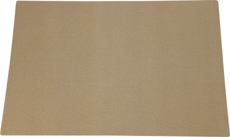 Placemat PU met felt 43x30cm assorti - uni 2