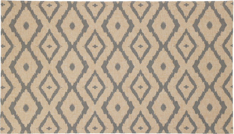 Placemat Poly Linnen 43x30cm assorti - zig zag