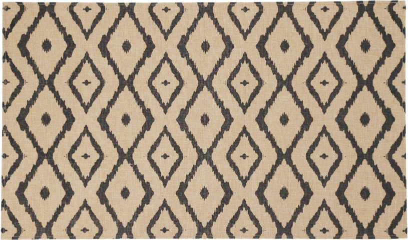 Placemat Poly Linnen 43x30cm assorti - zig zag
