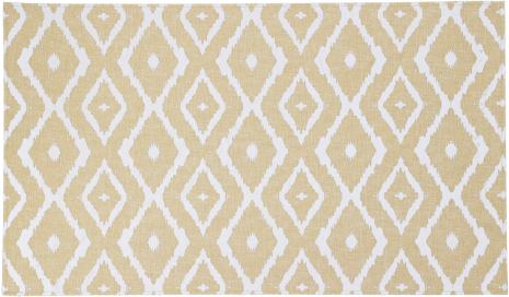Placemat Poly Linnen 43x30cm assorti - zig zag
