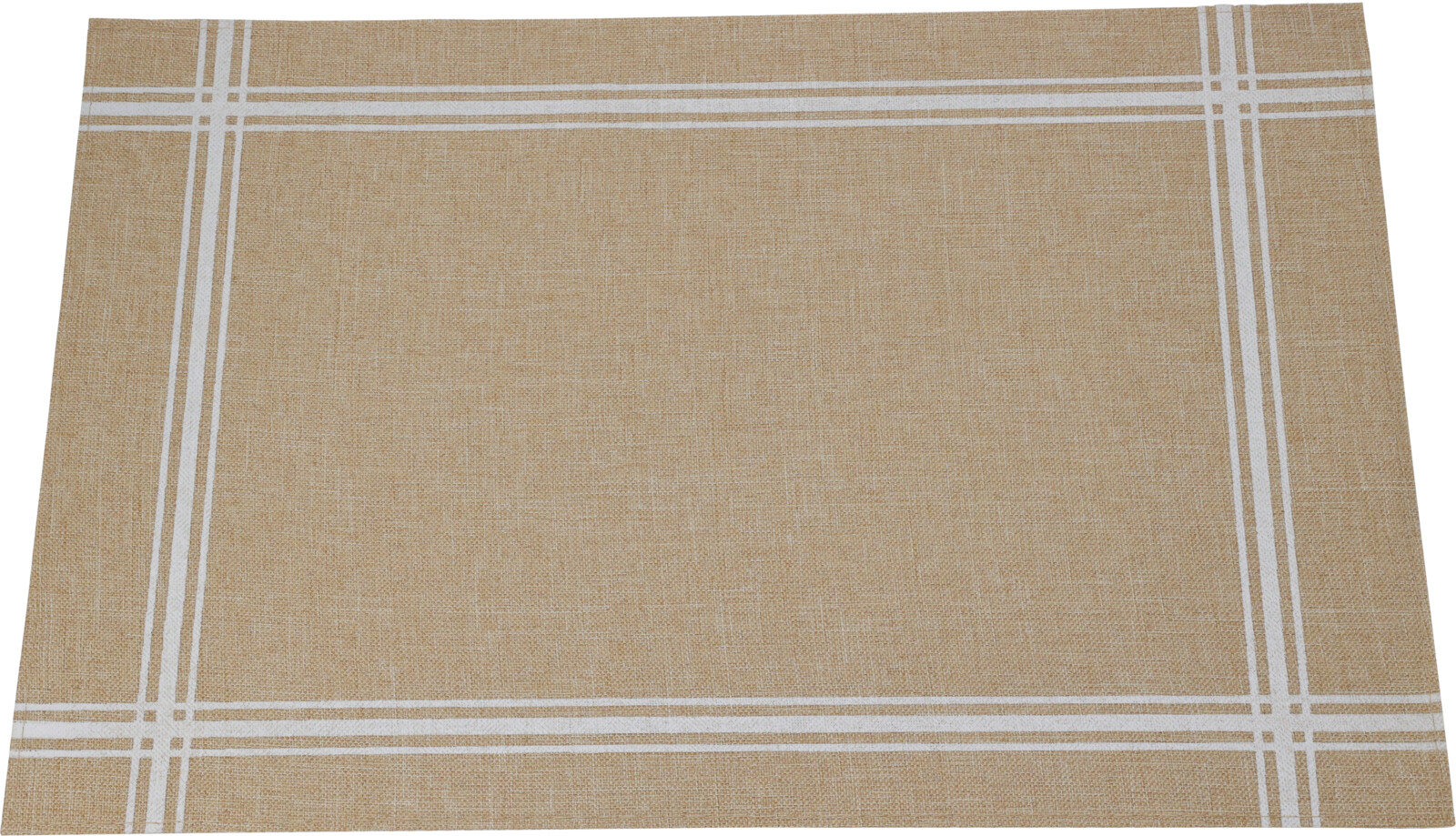 Placemat Poly Linnen 43x30cm assorti - square