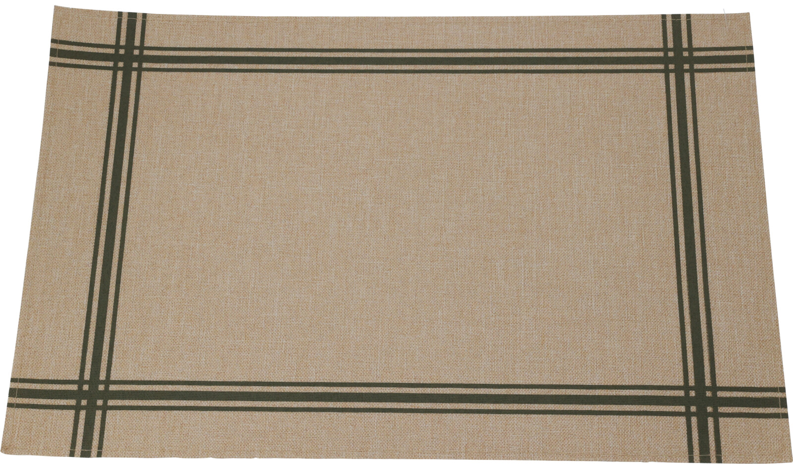 Placemat Poly Linnen 43x30cm assorti - square