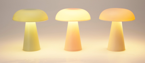 LED Paddestoel lamp 15cm assorti kleur