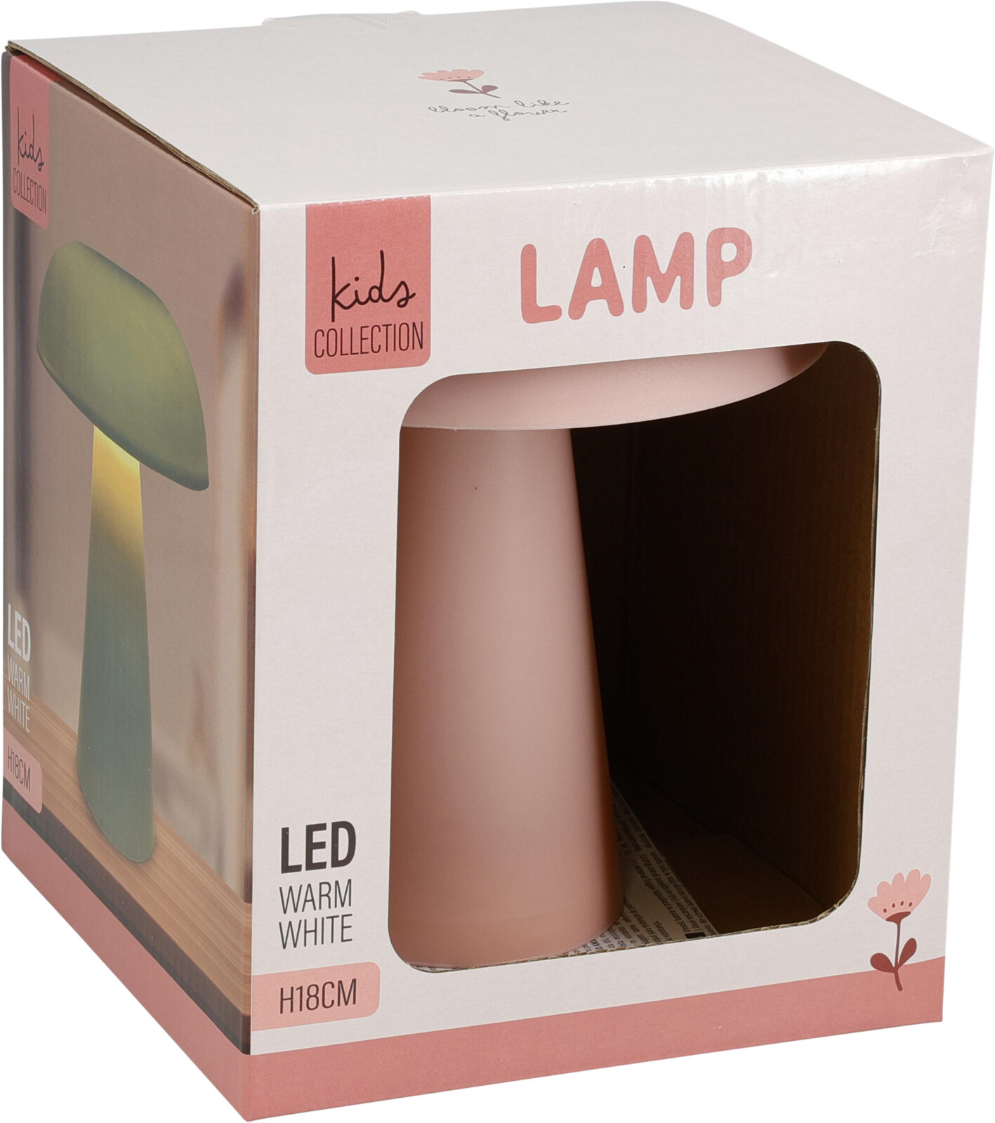 LED Paddestoel lamp 15cm assorti kleur