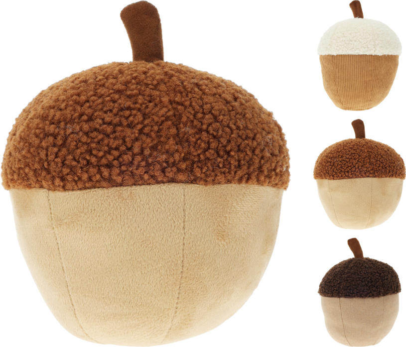 Deurstopper Eikel 22cm 3 assorti