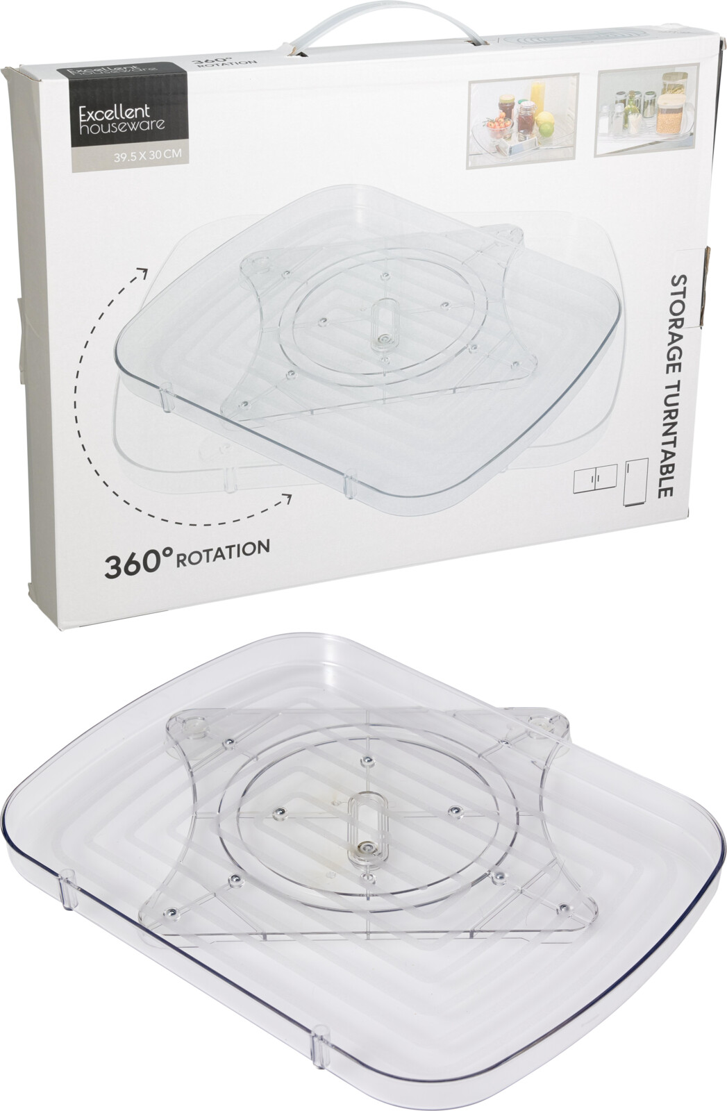 Koelkast draaiplateau 395x300x35mm