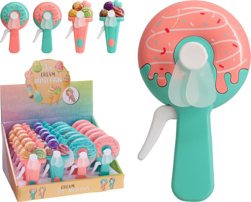 Ventilator Donut en Ijsje14cm assorti