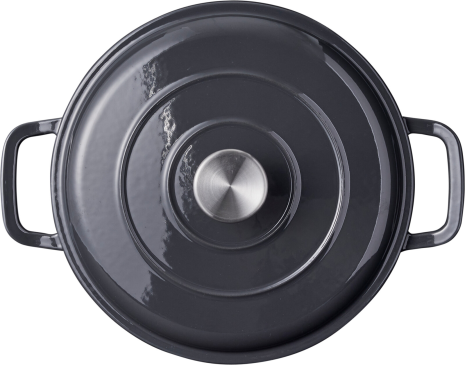 Braadpan Gietijzer 26cm - grijs