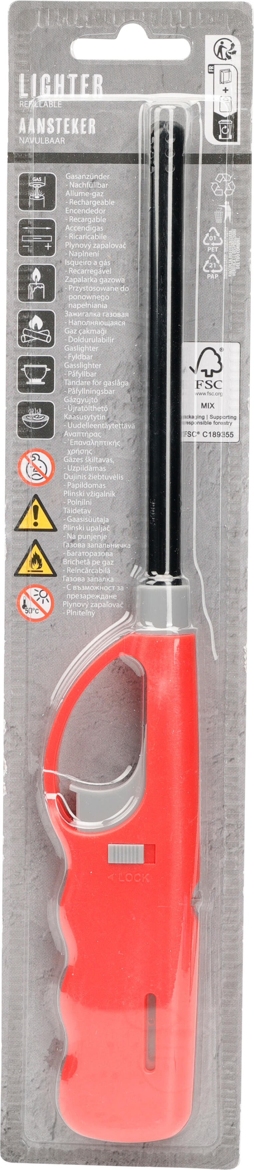 Gasaansteker 275mm assorti