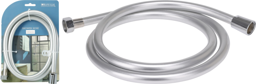 Doucheslang 150cm - Mat Zilver