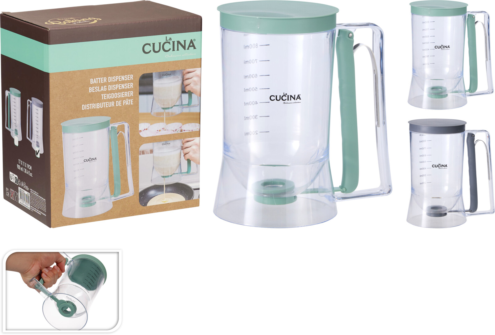 La Cucina Beslag dispenser 900ml