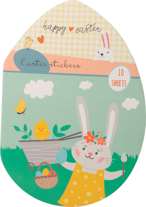 Pasen stickerboekeje 10 vellen