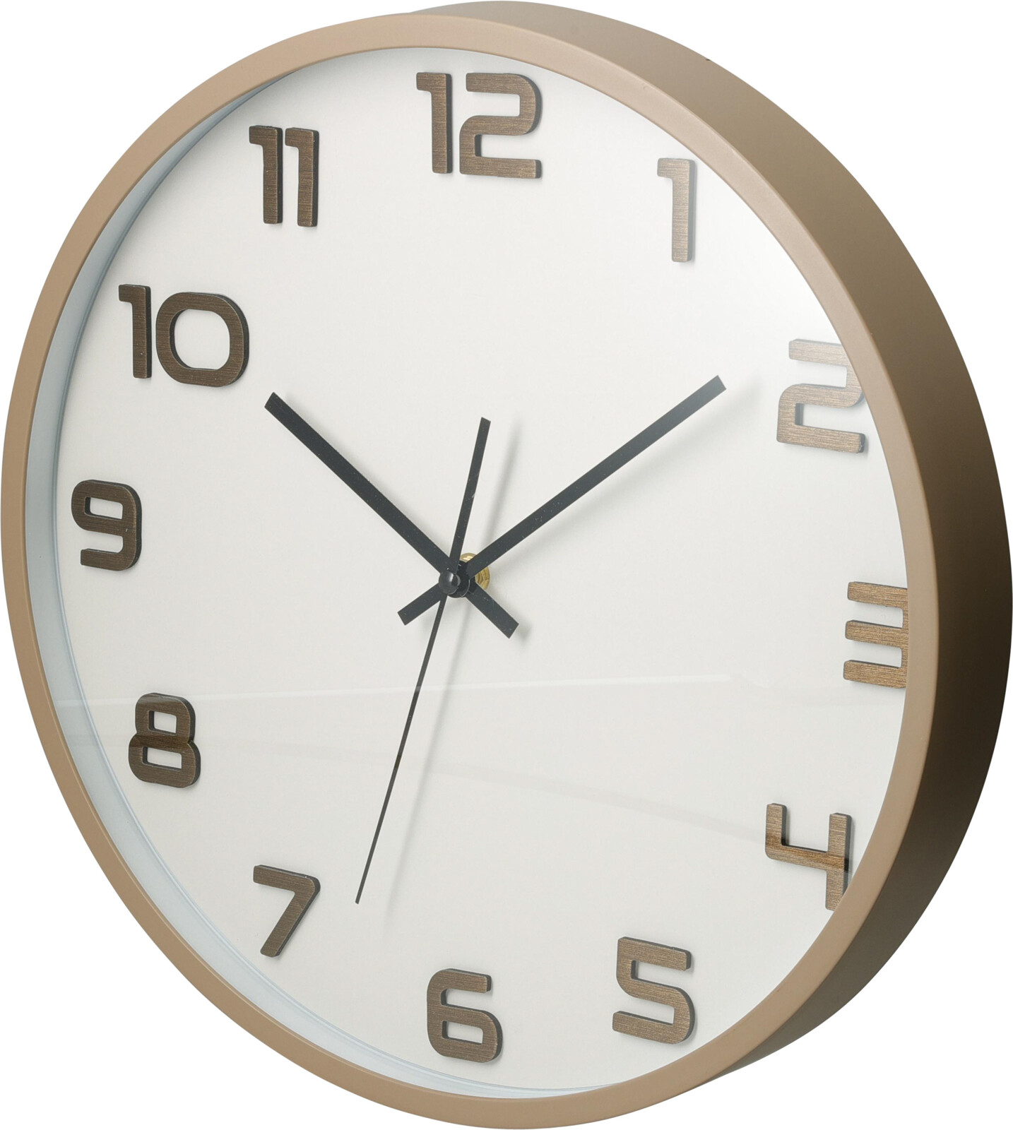 Wandklok Earth 35x4,5cm assorti