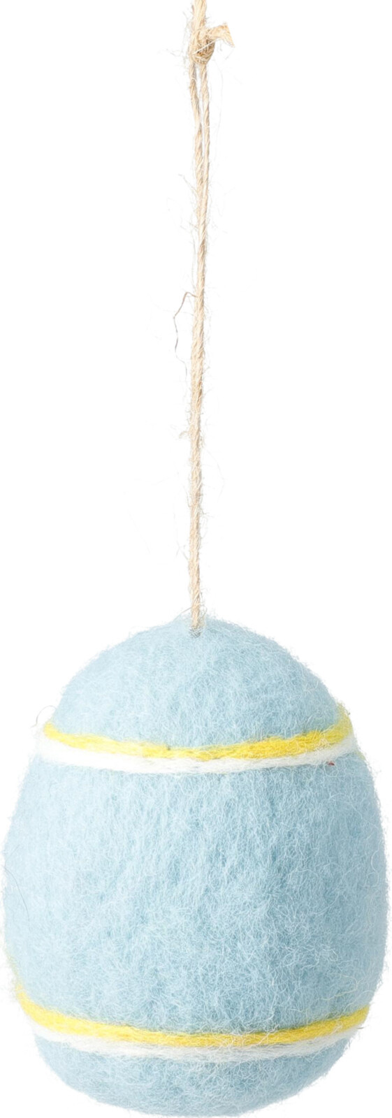 Paasei hangdeco vilt 7cm assorti