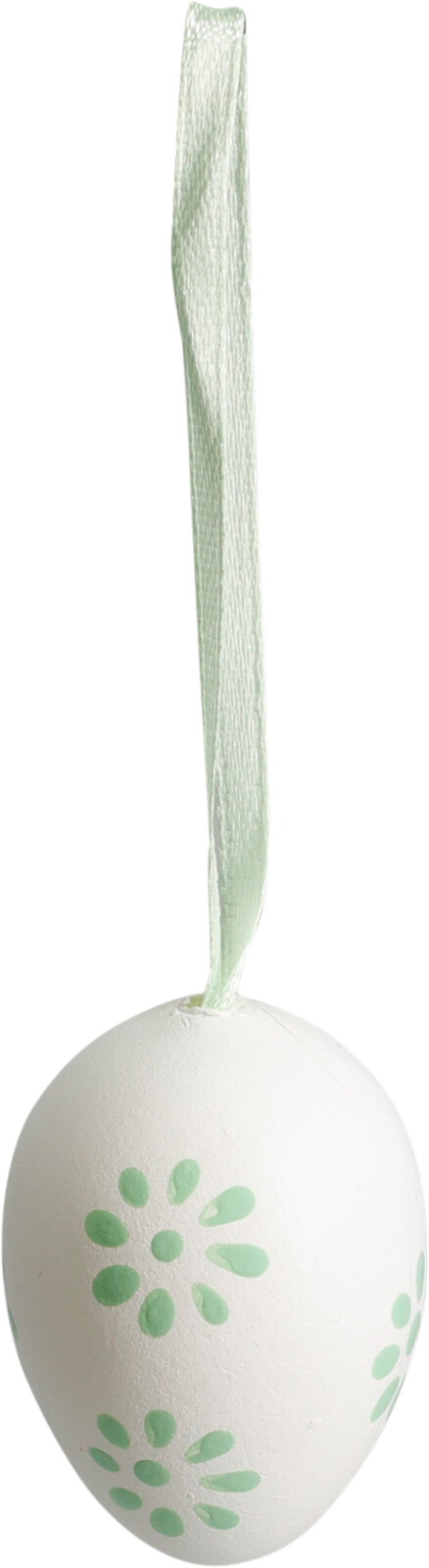 Paasei hangdeco 4cm 12 stuks in doos assorti