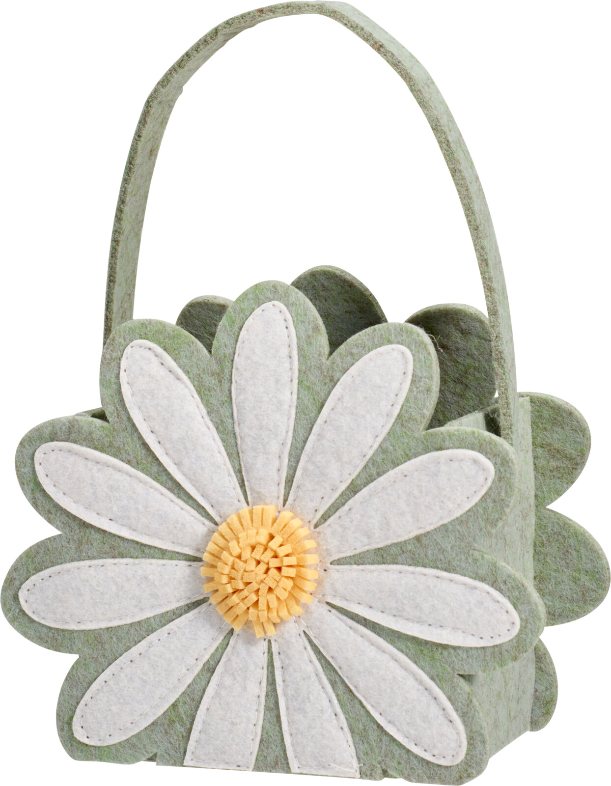 Paasmandje Flower 150x65x127mm 3 assorti