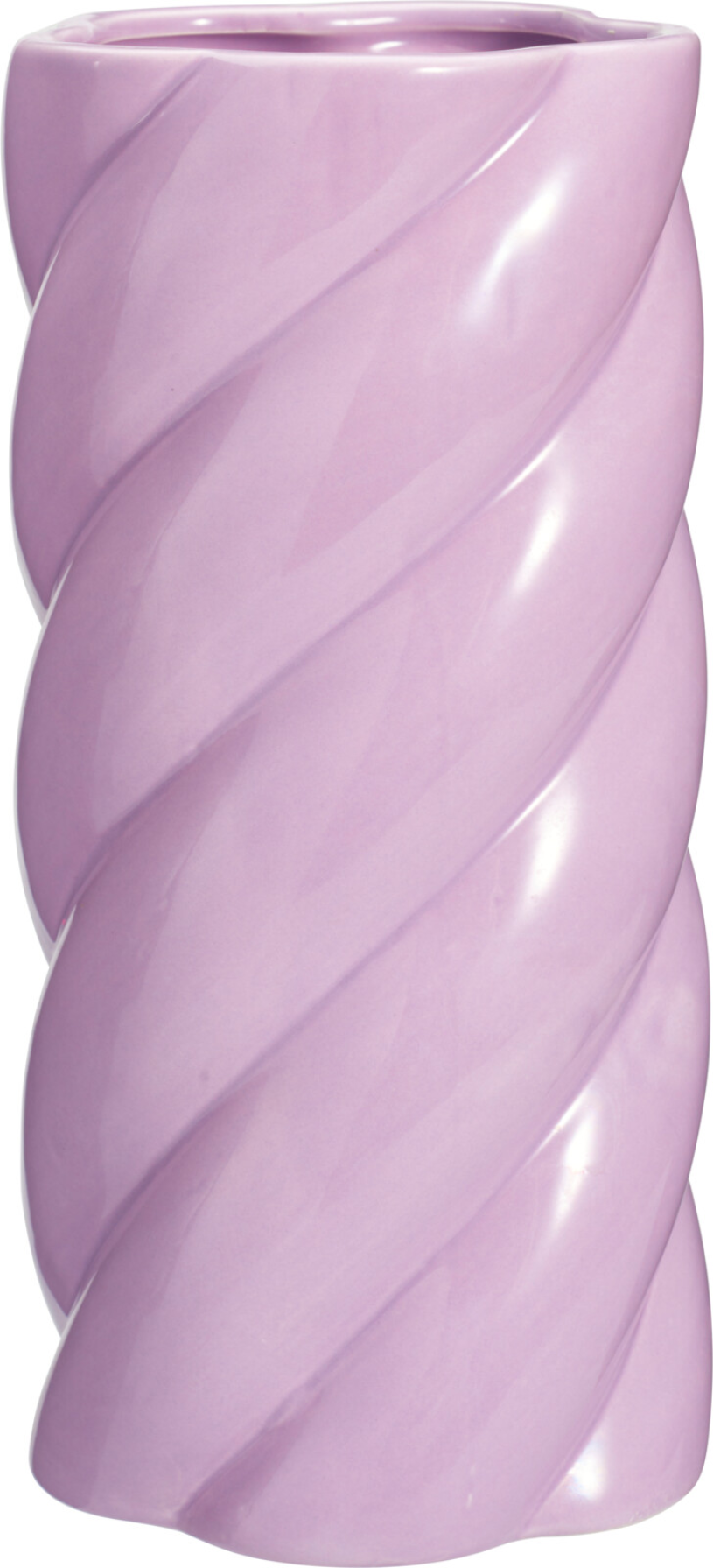 Vaas Swirl pastel 12,5x25cm assorti