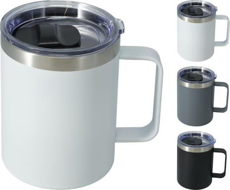 Drinkbeker thermo cup RVS 350ML assorti