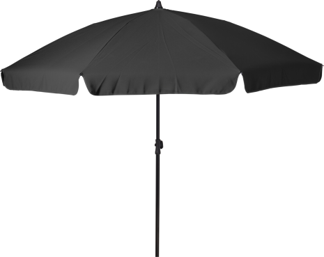 Tuinparasol 200cm - antraciet