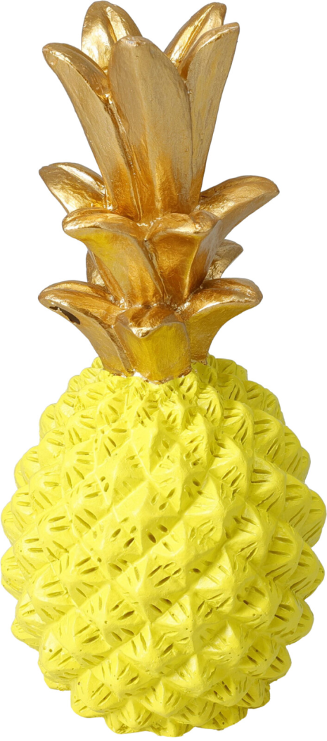 Summer Deco Ananas 10x25cm assorti