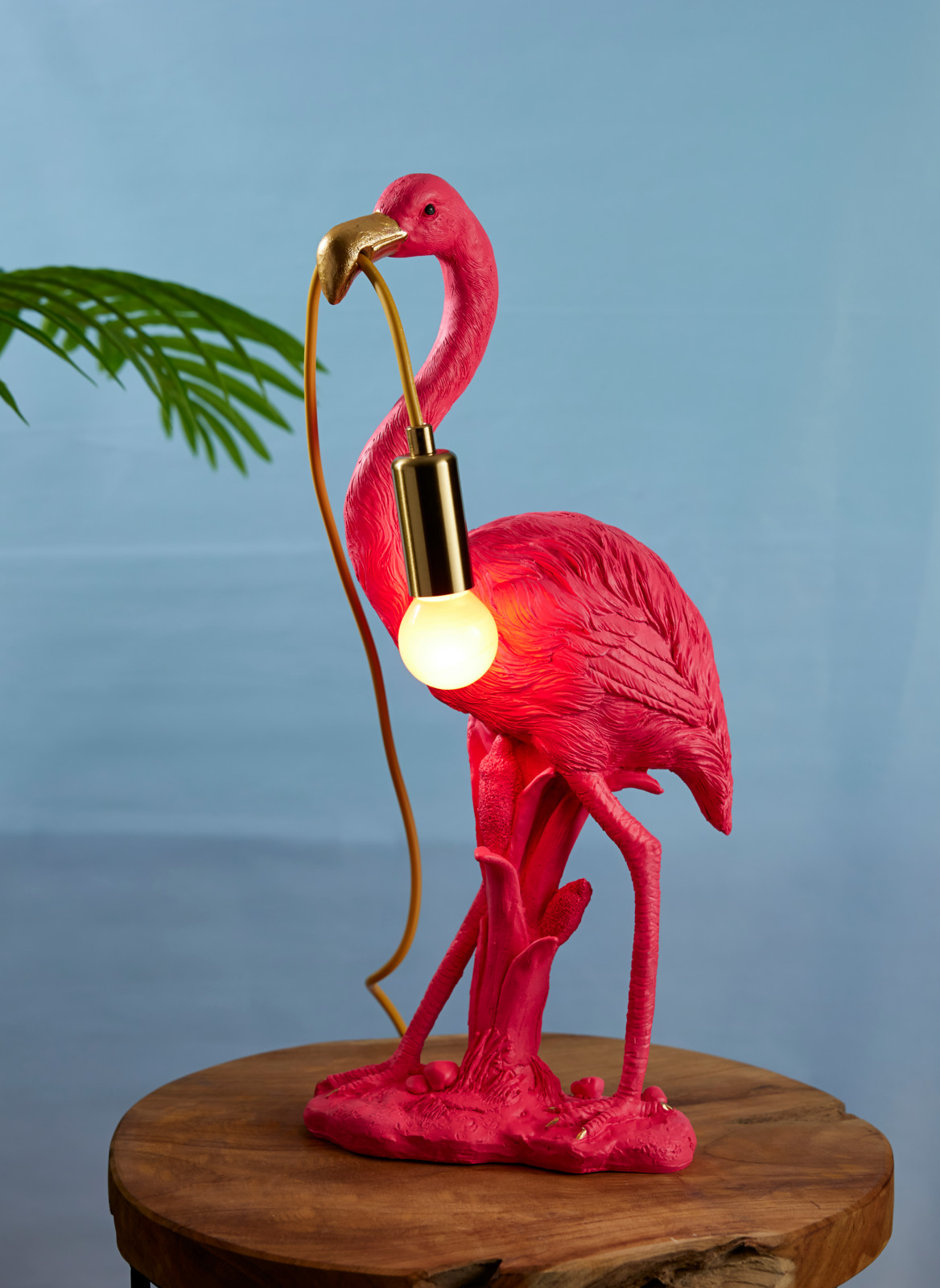 Tafellamp Flamingo roze 45cm