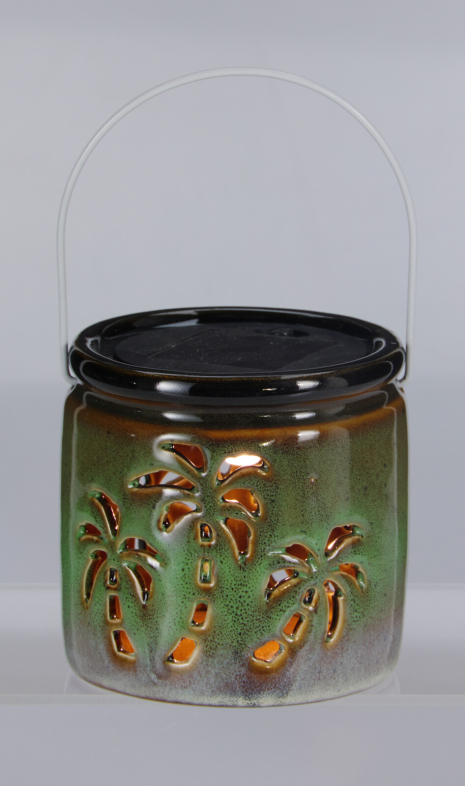 Solar lantaarn 10x9cm assorti