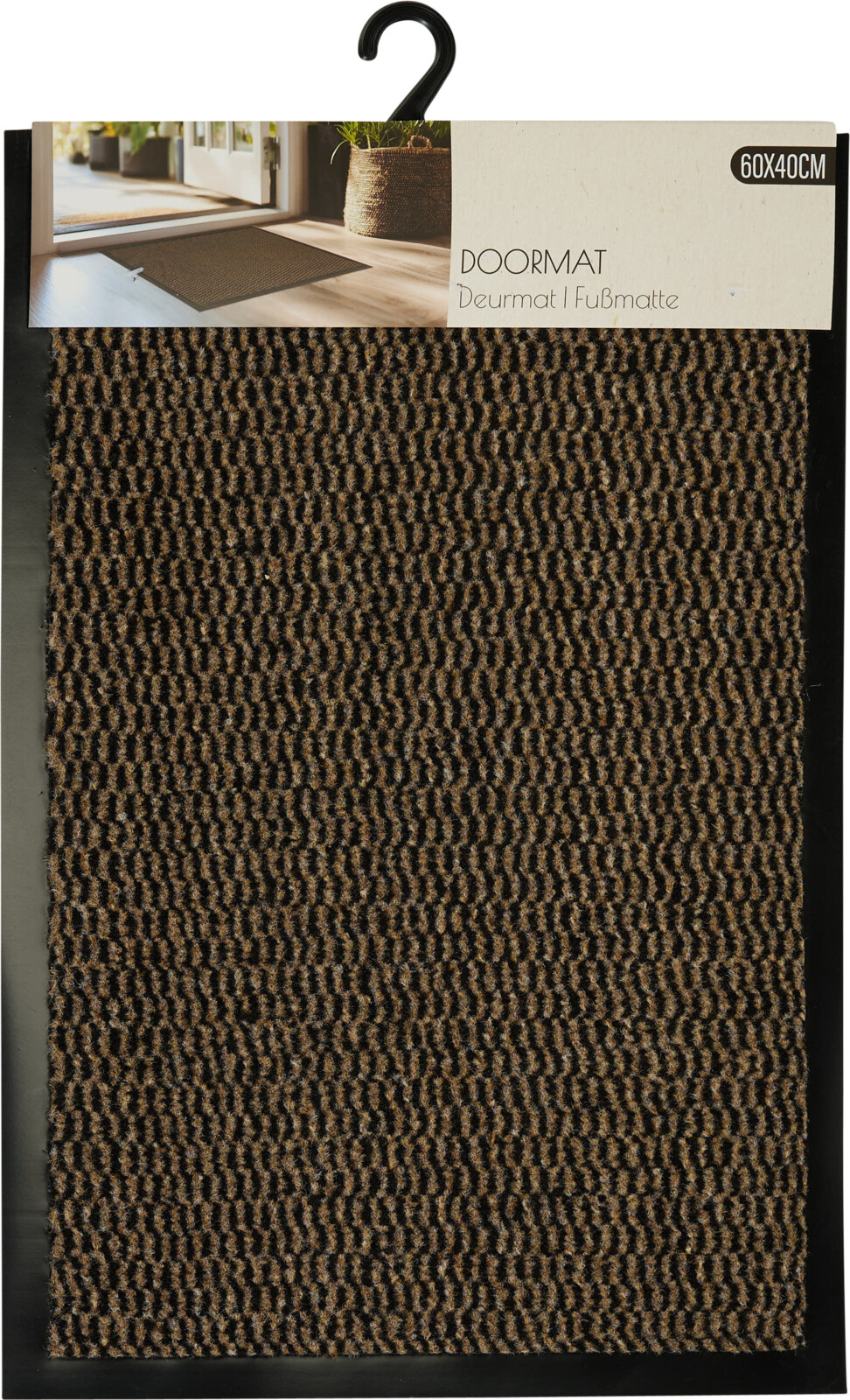 Deurmat 60x40cm 3 assorti