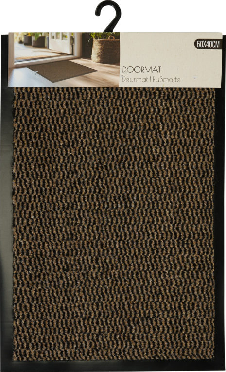 Deurmat 60x40cm 3 assorti