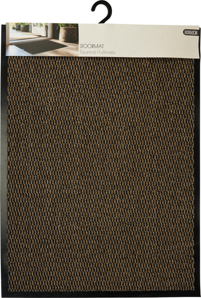 Deurmat 80x60cm 3 assorti