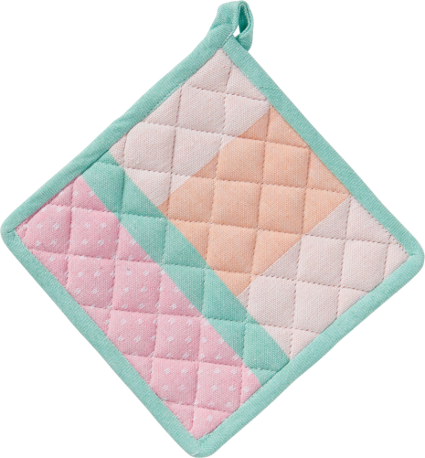 Pannenlap 20x20cm Pastel assorti