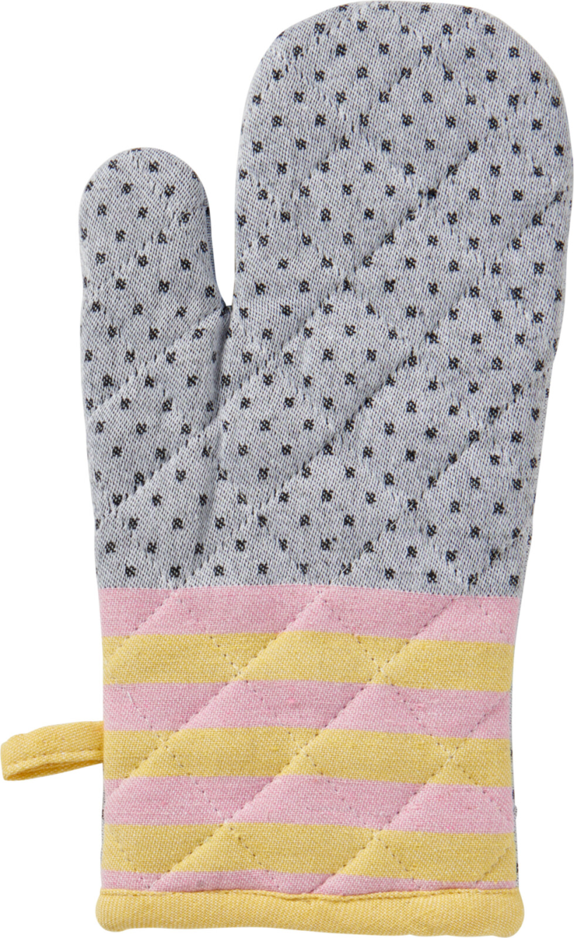 Ovenhandschoen 32x16 Pastel assorti