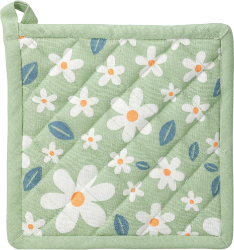 Pannenlap 20x20cm Flower assorti