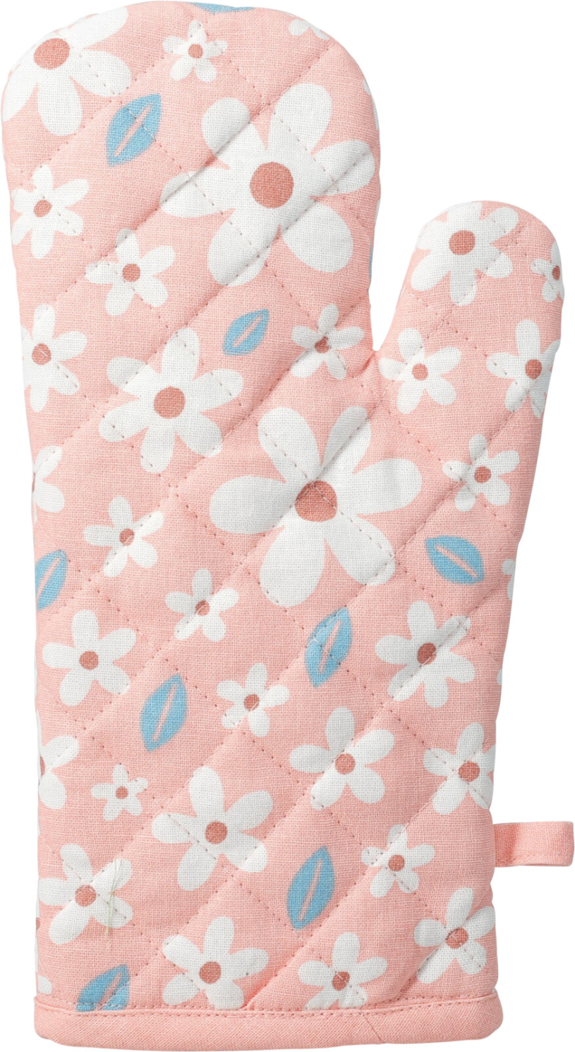 Ovenhandschoen 32x16 Flower assorti