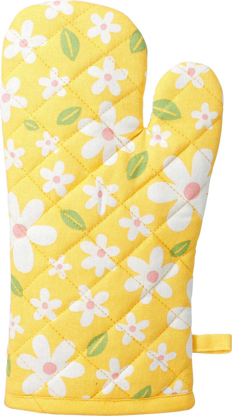 Ovenhandschoen 32x16 Flower assorti