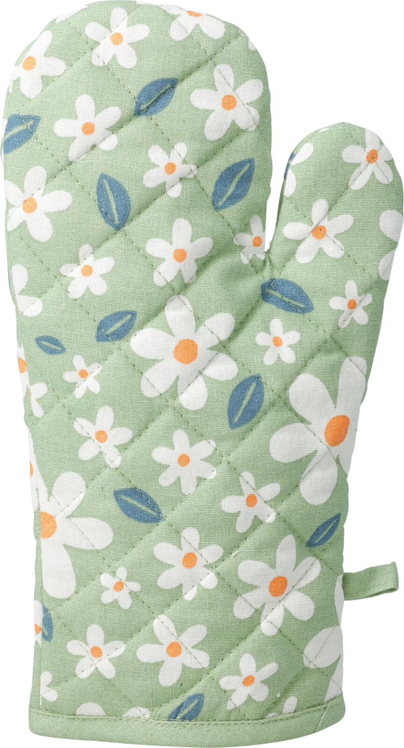 Ovenhandschoen 32x16 Flower assorti