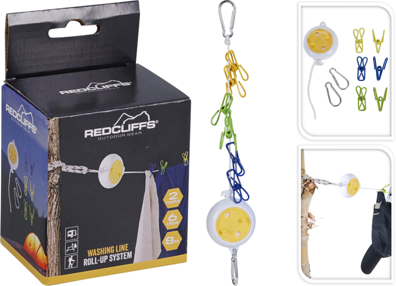 Waslijn 8m uittrekbaar