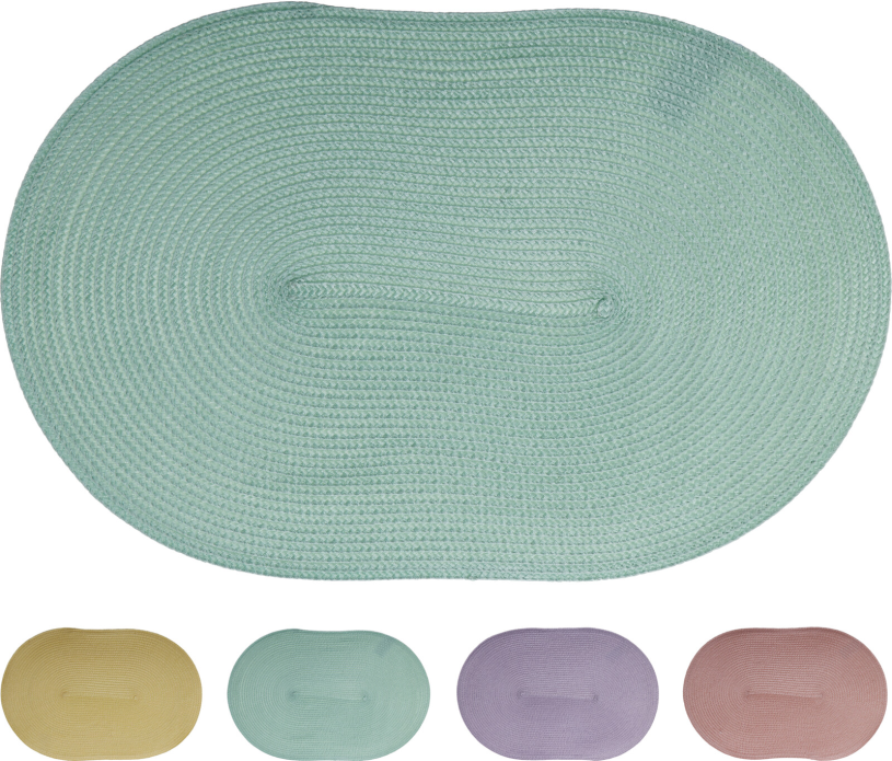 Placemat 44x29cm assorti kleur