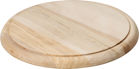 Broodplank rond Berkenhout - 25cm