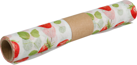 Decostof tafelloper 28x300cm fruit assorti