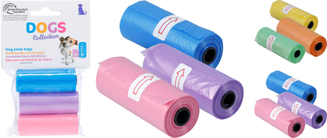 Hondenpoepzakjes 3x15 stuks